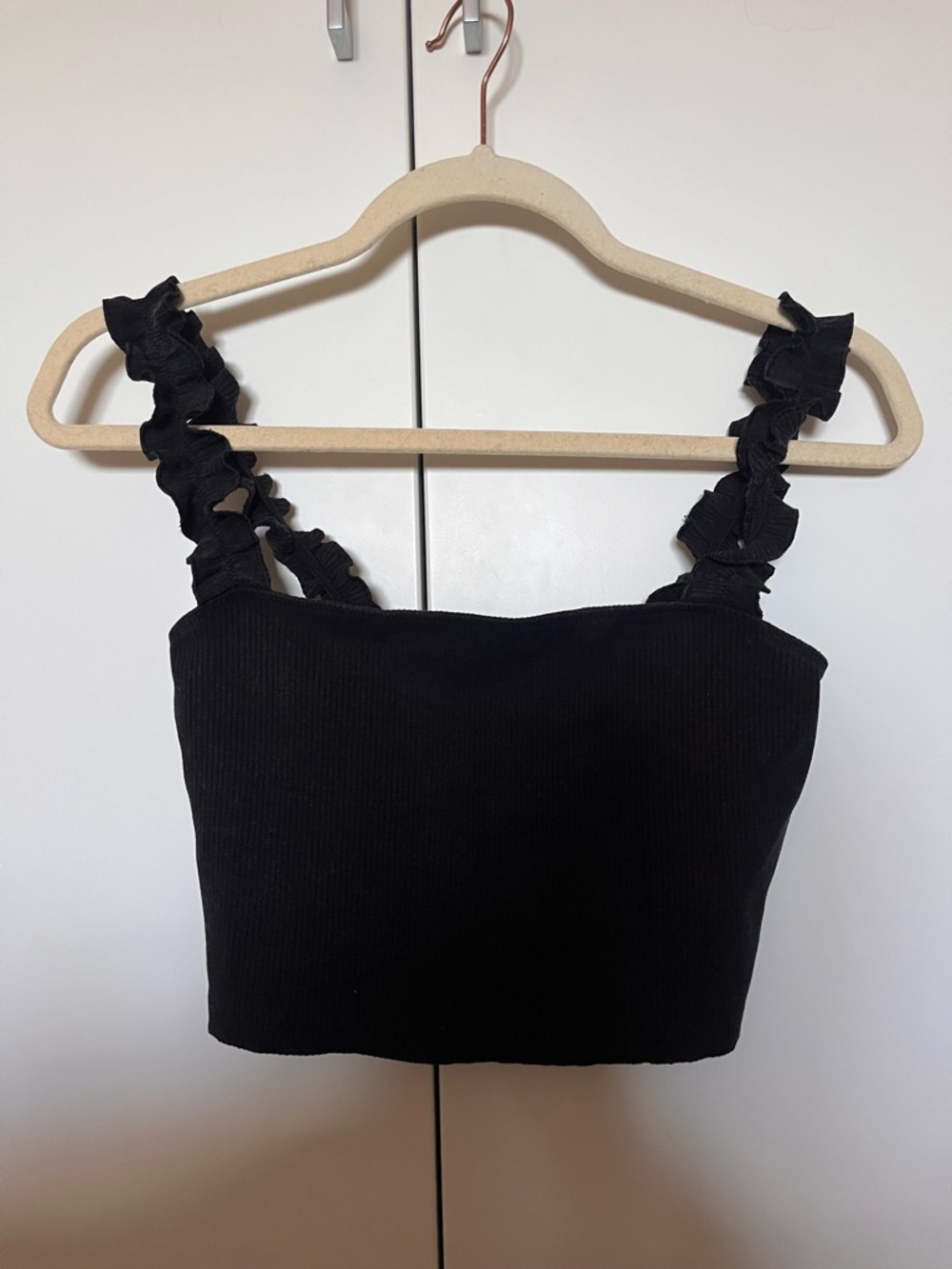 Sunday Best - Firecracker Ruffled Strap Tank - Picture 5 of 7